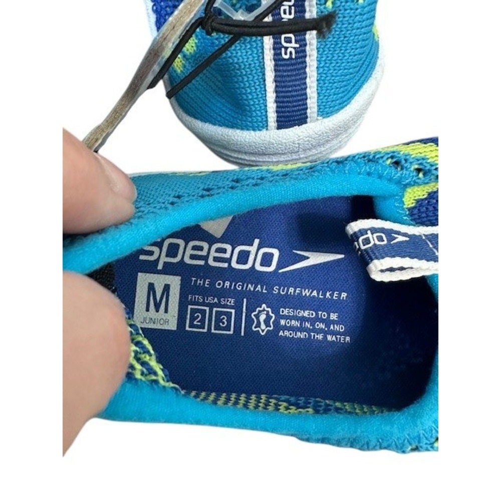 Kids Speedo Surfwalker Water Shoes Knit Ventilation Junior Size M‎ (2-3) - Picture 5 of 6